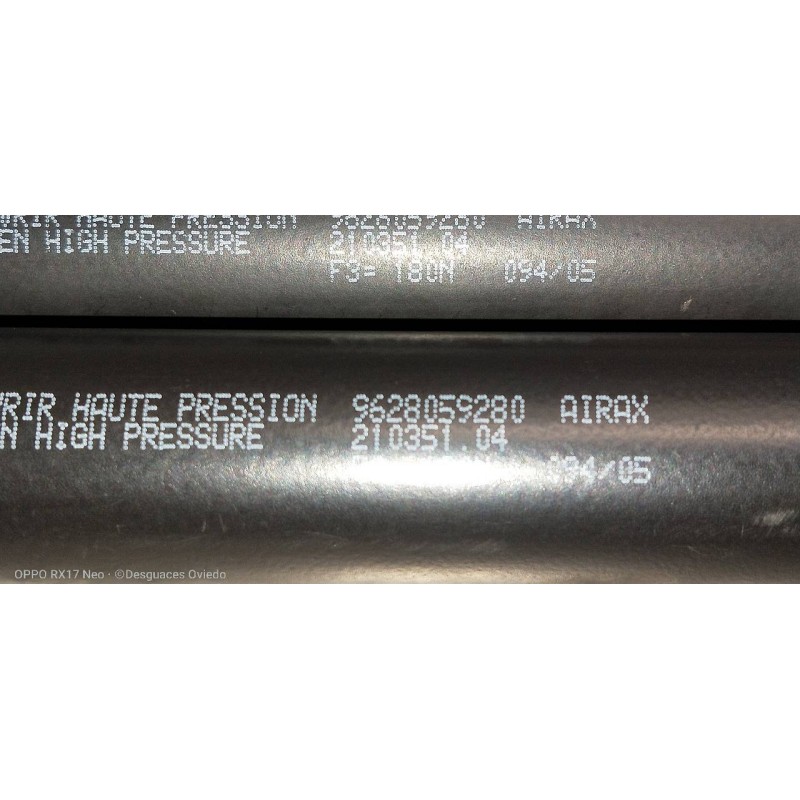 Recambio de amortiguadores capo para citroen c5 berlina 2.0 hdi cat (rhr / dw10bted4) referencia OEM IAM 9628059280  