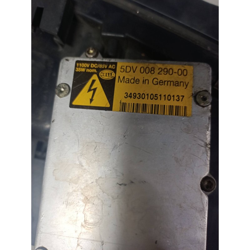 Recambio de faro izquierdo para bmw serie 7 (e65/e66) 3.6 v8 32v cat referencia OEM IAM 5DV00829000 29820201871101 XENON