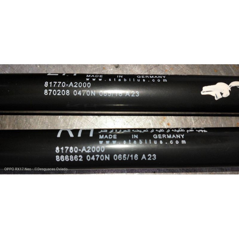 Recambio de amortiguadores maletero / porton para kia cee´d drive referencia OEM IAM 81770A2000 81780A2000 