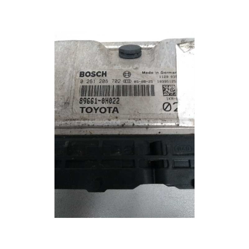 Recambio de centralita motor uce para citroen c1 1.0 cat (384f) referencia OEM IAM 0261208702 896610H022 02 1KRFE