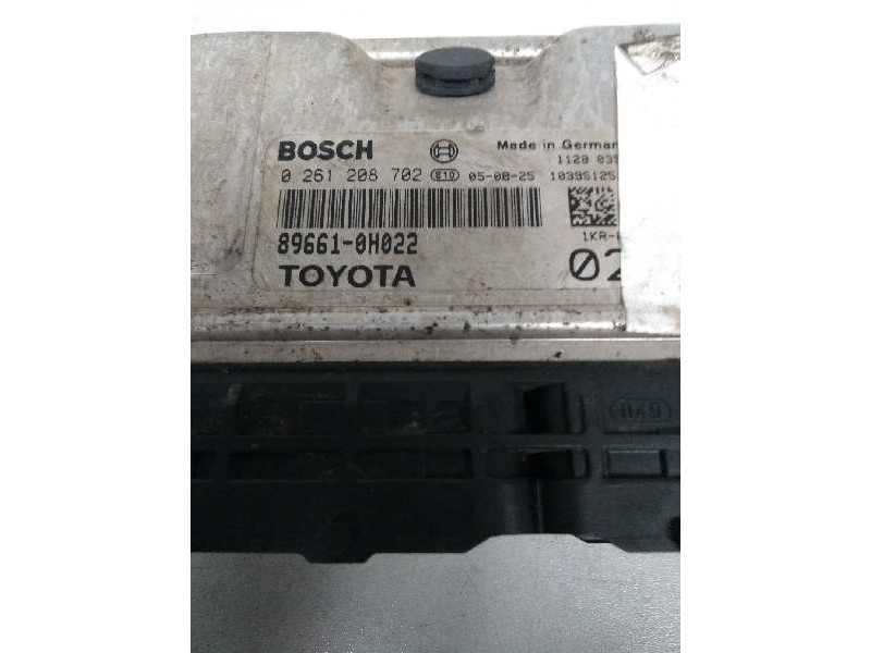 Recambio de centralita motor uce para citroen c1 1.0 cat (384f) referencia OEM IAM 0261208702 896610H022 02 1KRFE