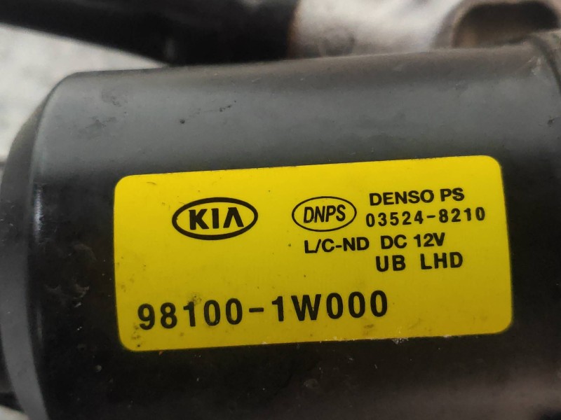 Recambio de motor limpia delantero para kia rio basic referencia OEM IAM 981001W000 035248210 