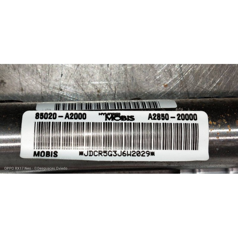 Recambio de airbag cortina delantero derecho para kia cee´d drive referencia OEM IAM 85020A2000 A285020000 