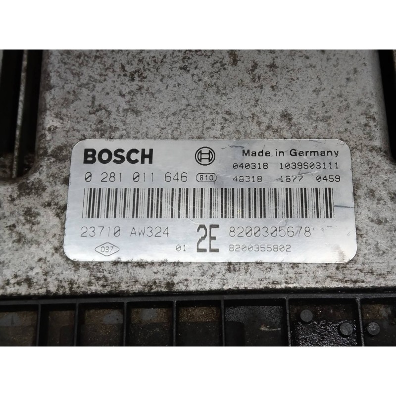 Recambio de centralita motor uce para nissan primera berlina (p12) acenta referencia OEM IAM 0281011646 23710AW324 8200305678 82