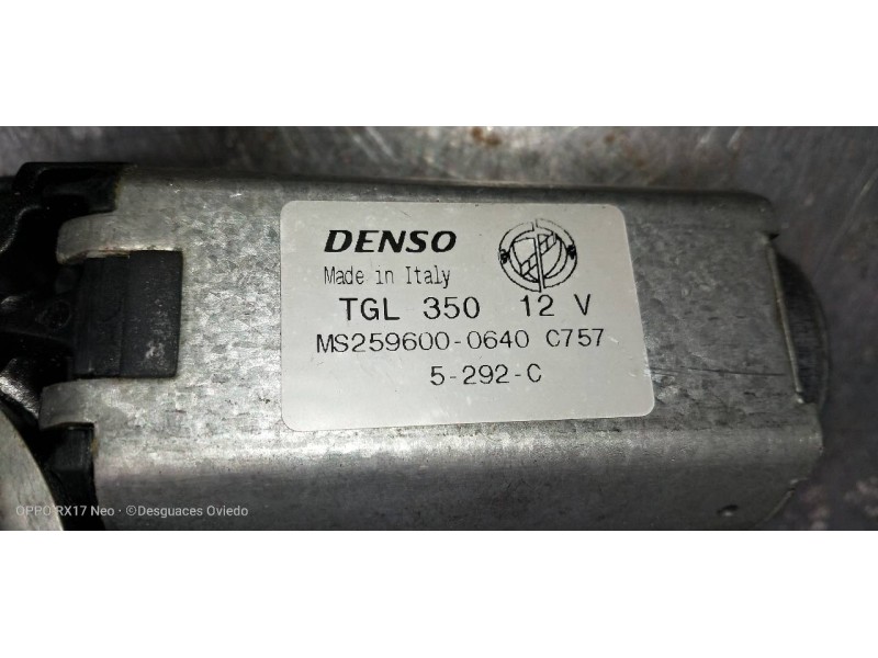 Recambio de motor limpia trasero para alfa romeo 147 (190) 1.9 jtd 120 impression referencia OEM IAM MS2596000640  