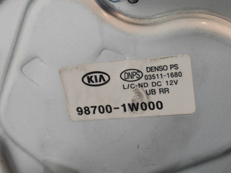 Recambio de motor limpia trasero para kia rio basic referencia OEM IAM 987001W000 035111680 