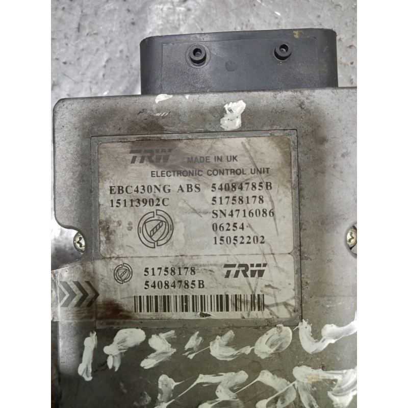 Recambio de abs para lancia ypsilon (101) 1.3 multijet 16v platino (10.2006) referencia OEM IAM 51758178 54084785B 