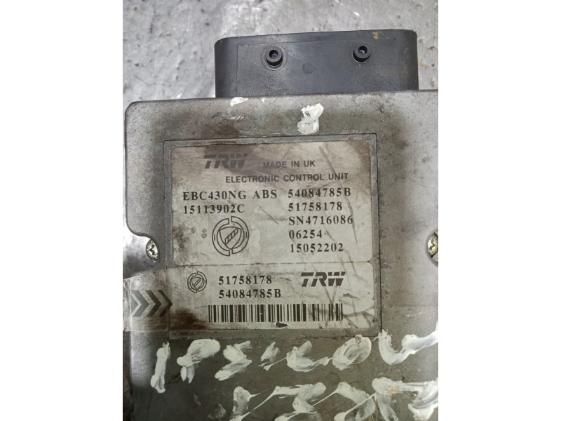 Recambio de abs para lancia ypsilon (101) 1.3 multijet 16v platino (10.2006) referencia OEM IAM 51758178 54084785B 