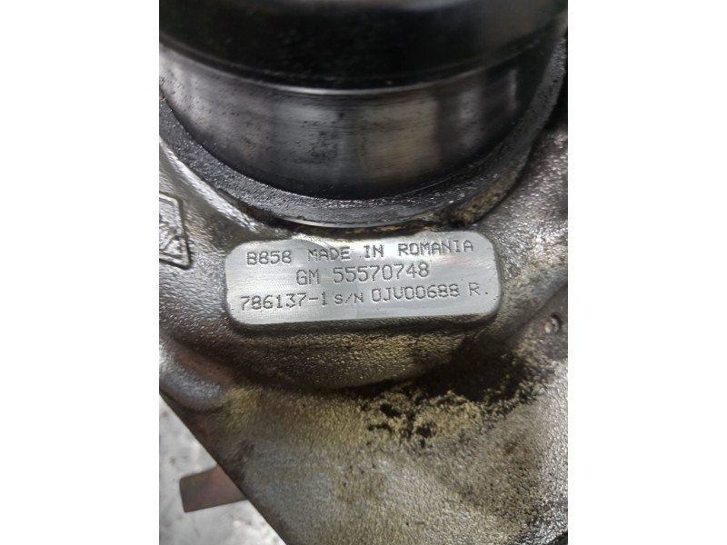 Recambio de turbocompresor para opel insignia berlina cosmo referencia OEM IAM 7861371 55570748 