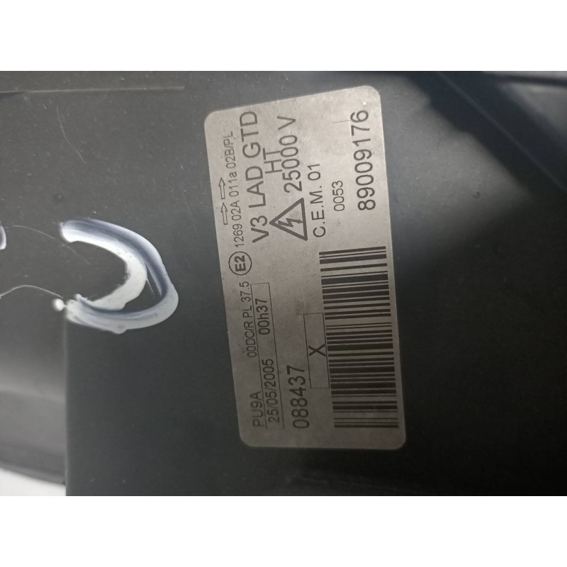 Recambio de faro izquierdo para citroen c8 2.0 16v cat (rfj / ew10a) referencia OEM IAM 89009176  XENON