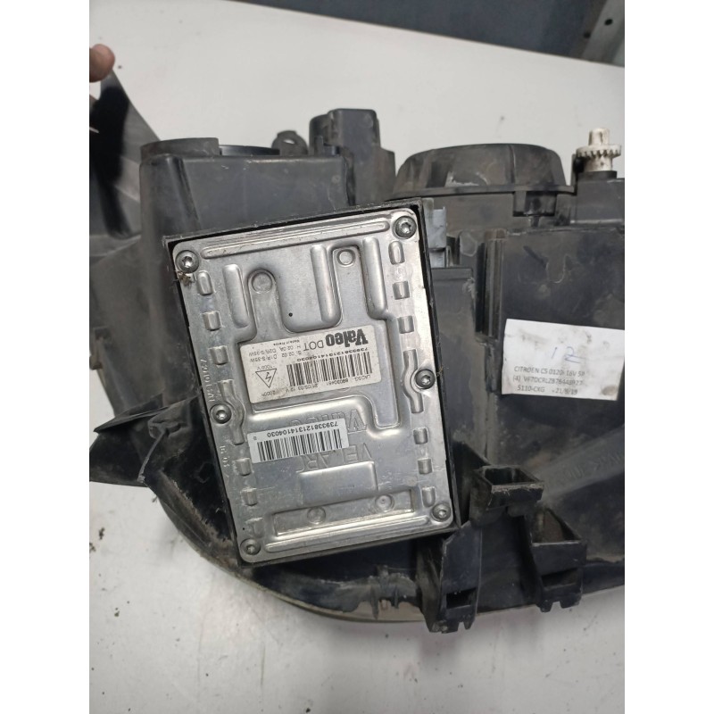 Recambio de faro izquierdo para citroen c5 berlina 2.0 hpi exclusive referencia OEM IAM 9644275380 89006853 XENON