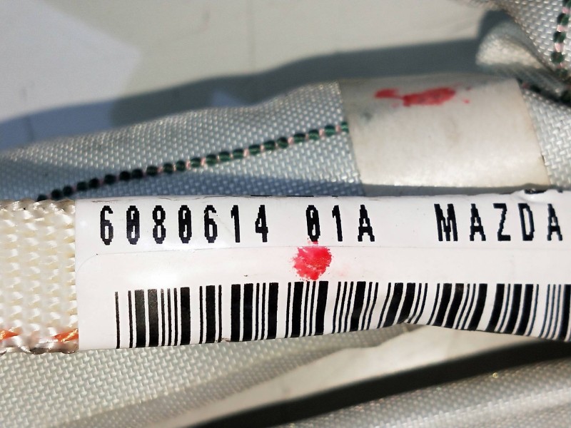 Recambio de airbag cortina delantero izquierdo para mazda 3 berlina (bk) referencia OEM IAM 608061401A  