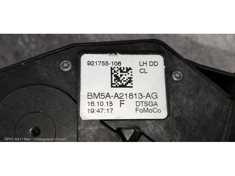 Recambio de motor cierre centralizado delantero izquierdo para ford kuga (cbs) titanium referencia OEM IAM BM5AA21813AG  
