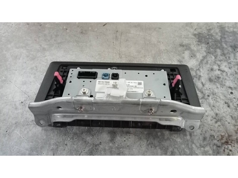 Recambio de pantalla multifuncion para lexus nx 300h 4wd referencia OEM IAM 8611078040 4622004674 