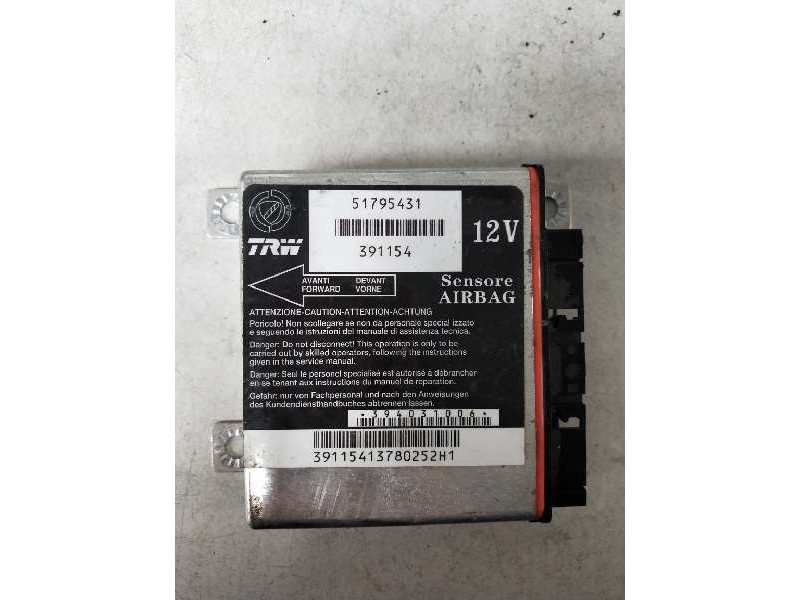 Recambio de centralita airbag para fiat grande punto (199) 1.3 16v multijet active (55kw) referencia OEM IAM 51795431 391154 005