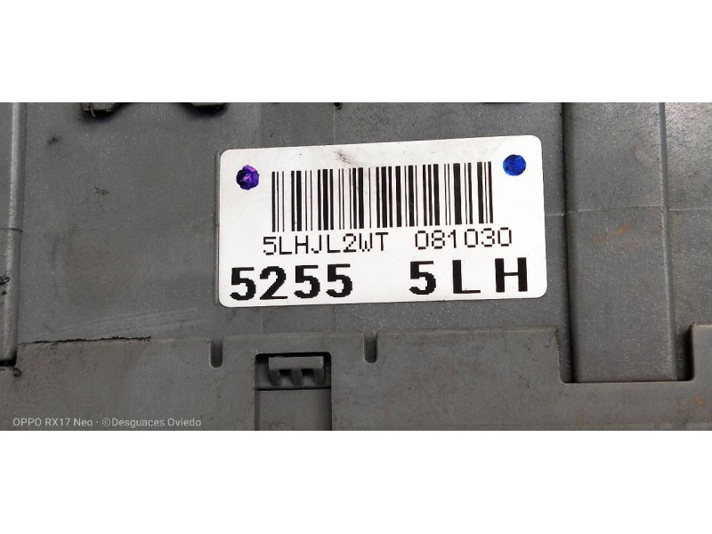 Recambio de caja reles / fusibles para honda cr-v (re) comfort referencia OEM IAM SWAG732 52555LH 