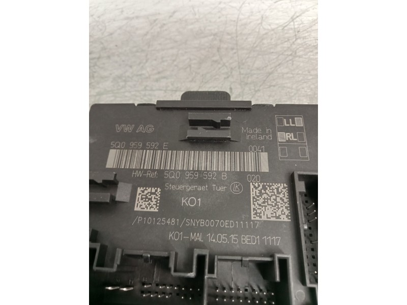 Recambio de modulo electronico para volkswagen golf vii lim. gte referencia OEM IAM 5Q0959592E 5Q0959592B 