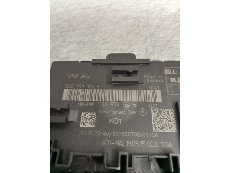 Recambio de modulo electronico para volkswagen golf vii lim. gte referencia OEM IAM 5Q0959593E 5Q0959593B 