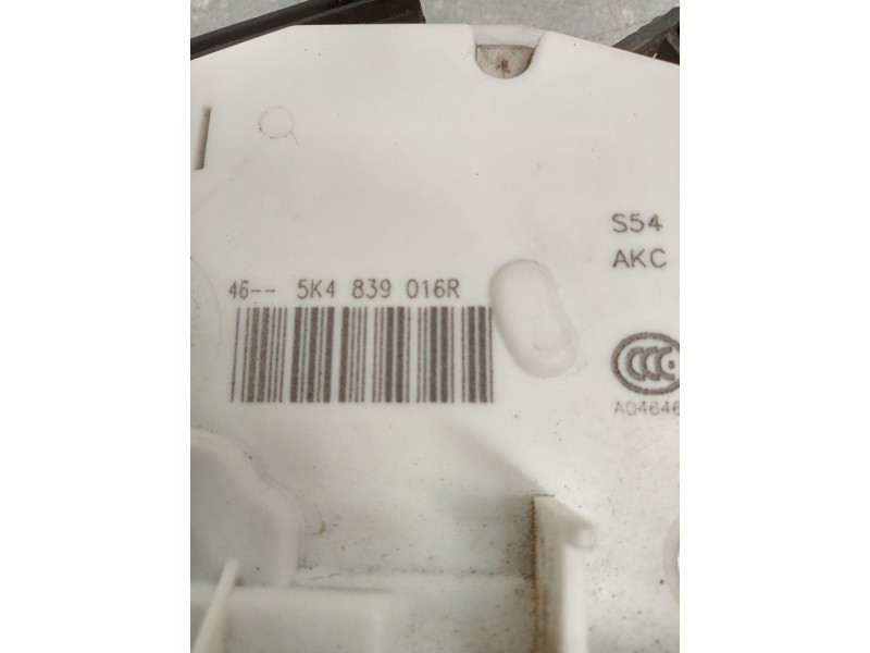 Recambio de motor cierre centralizado trasero derecho para volkswagen golf vii lim. gte referencia OEM IAM 5K4839016R  