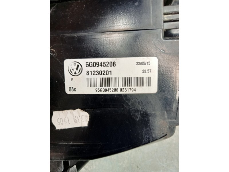 Recambio de piloto trasero derecho para volkswagen golf vii lim. gte referencia OEM IAM 5G0945208  