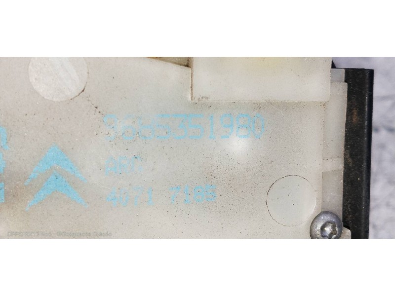 Recambio de motor cierre centralizado trasero izquierdo para citroen c4 lim. seduction referencia OEM IAM 9685351980  