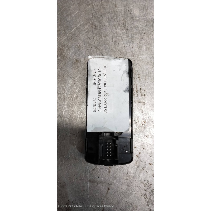 Recambio de mando elevalunas delantero izquierdo para opel vectra c berlina 2.2 16v dti cat (y 22 dtr / l50) referencia OEM IAM 