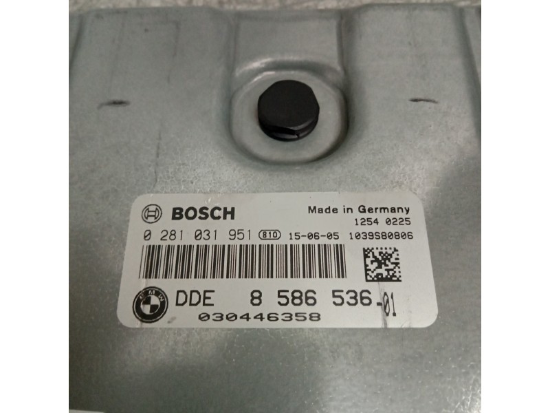 Recambio de centralita motor uce para bmw serie 4 coupe (f32) 435d xdrive referencia OEM IAM 0281031951 858653601 030446358