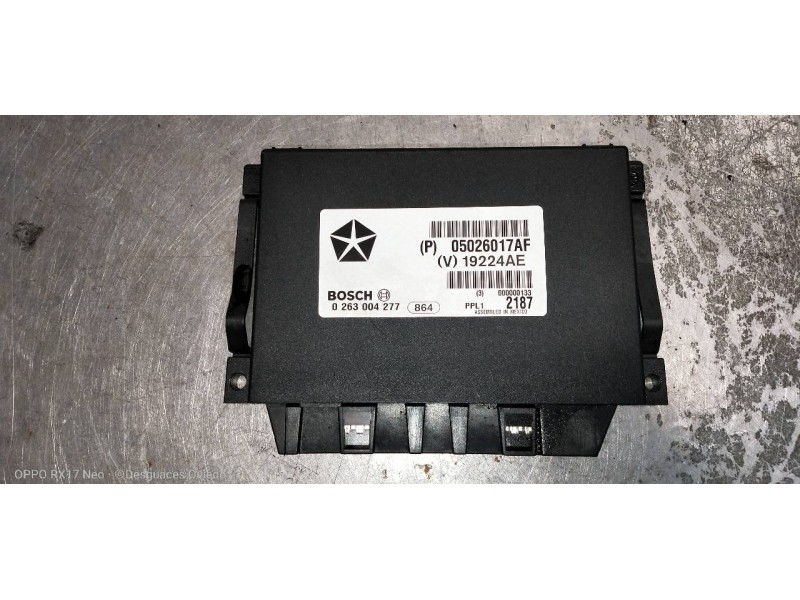 Recambio de modulo electronico para jeep gr. cherokee (wh) 3.0 crd limited referencia OEM IAM 0263004277 P05026017AF 