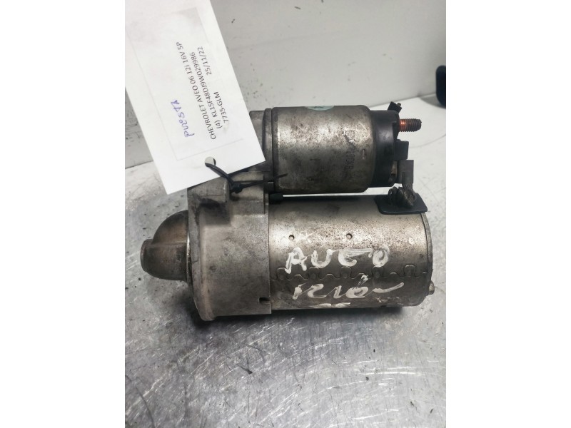 Recambio de motor arranque para chevrolet aveo ls referencia OEM IAM   