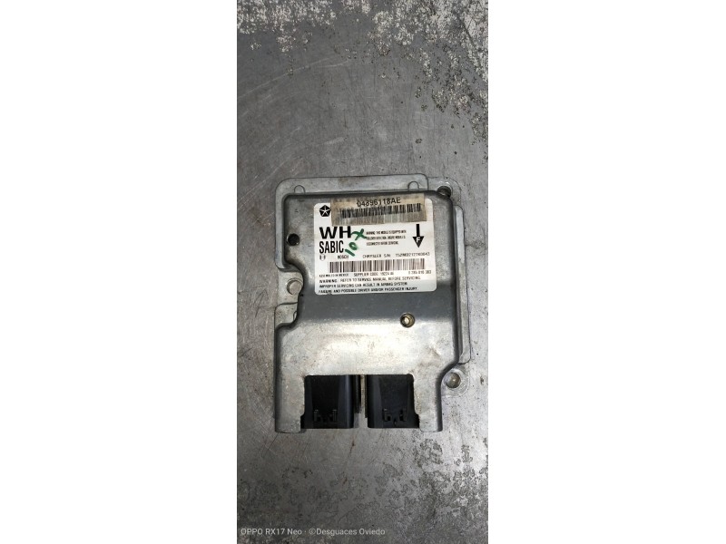 Recambio de centralita airbag para jeep gr. cherokee (wh) 3.0 crd limited referencia OEM IAM 0285010383 04896118AE 