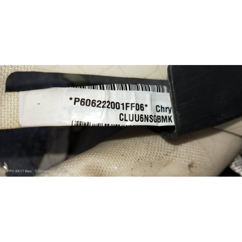 Recambio de airbag cortina delantero izquierdo para jeep gr. cherokee (wh) 3.0 crd limited referencia OEM IAM P606222001  