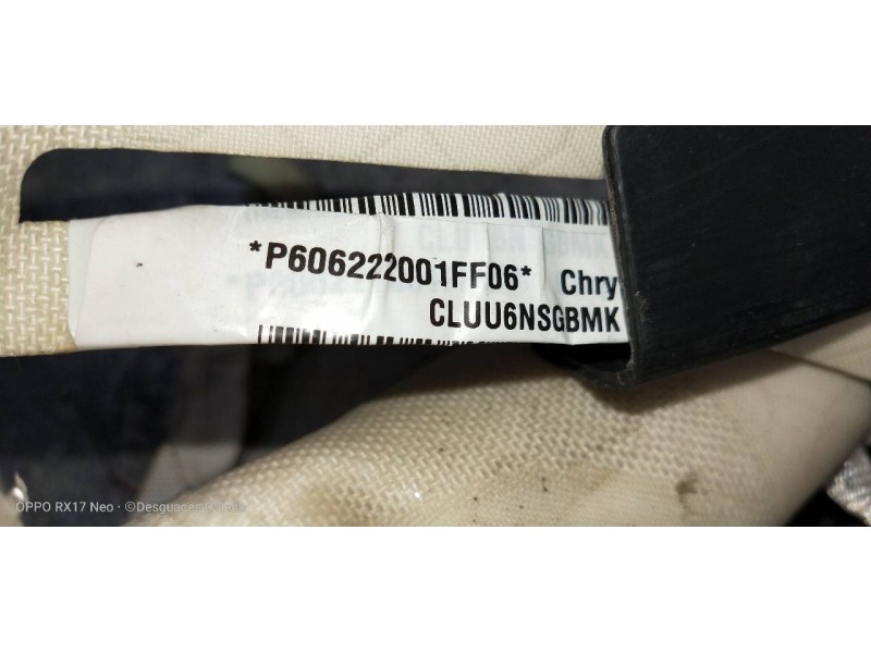 Recambio de airbag cortina delantero izquierdo para jeep gr. cherokee (wh) 3.0 crd limited referencia OEM IAM P606222001  
