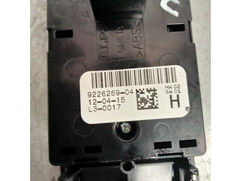 Recambio de mando elevalunas delantero izquierdo para bmw serie 4 coupe (f32) 435d xdrive referencia OEM IAM 922626904  