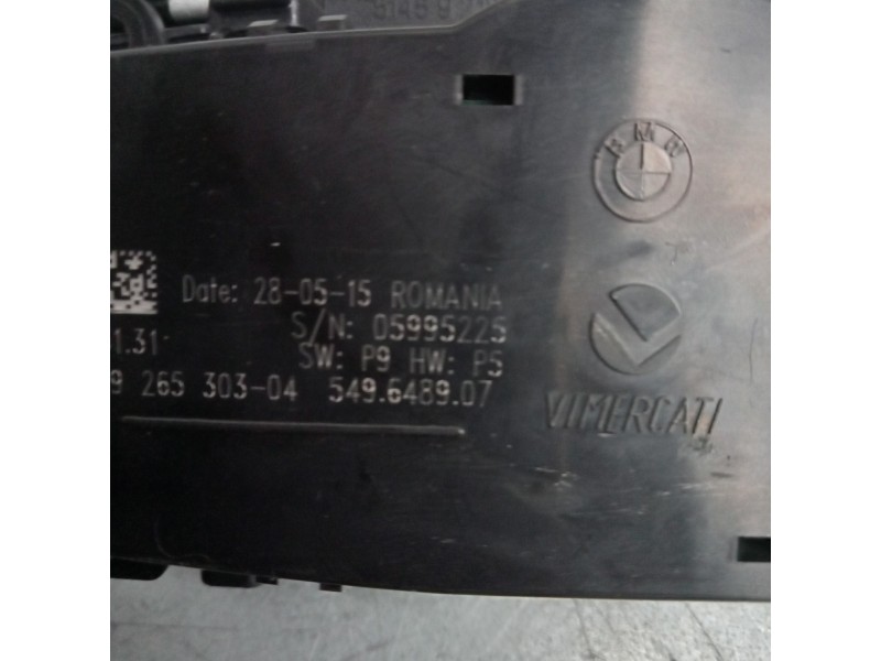 Recambio de mando luces para bmw serie 4 coupe (f32) 435d xdrive referencia OEM IAM 9265303704 05995225 