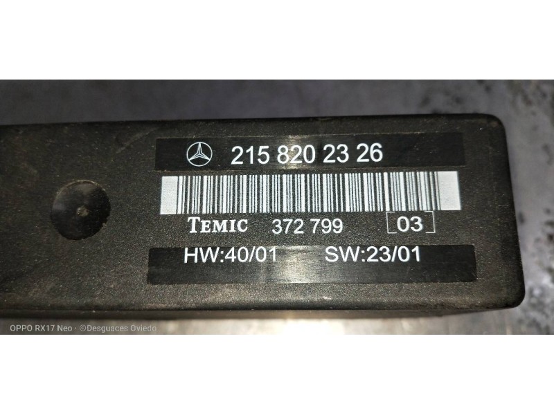 Recambio de modulo electronico para mercedes clase cl (w215) coupe 500 (215.375) referencia OEM IAM   