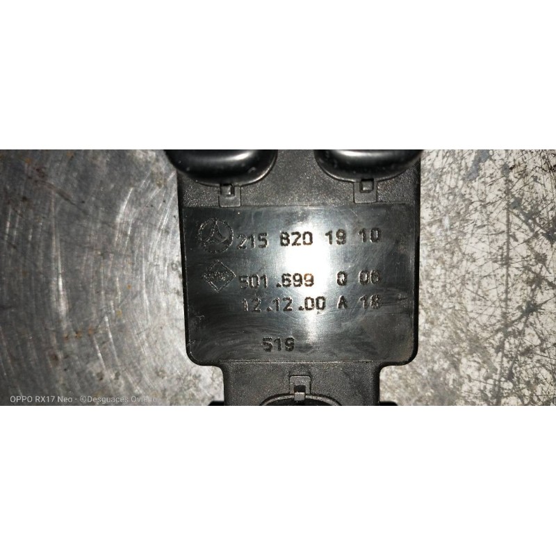 Recambio de mando elevalunas delantero izquierdo para mercedes clase cl (w215) coupe 500 (215.375) referencia OEM IAM 2158201910