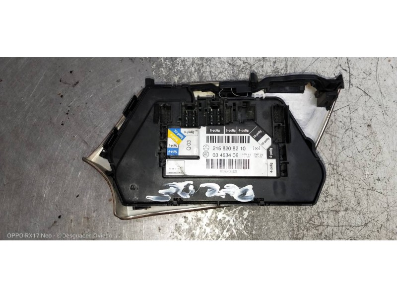 Recambio de mando multifuncion para mercedes clase cl (w215) coupe 500 (215.375) referencia OEM IAM 2158208210  