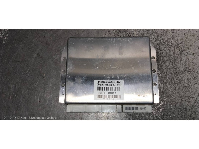 Recambio de centralita suspension para mercedes clase cl (w215) coupe 500 (215.375) referencia OEM IAM 0225450832  