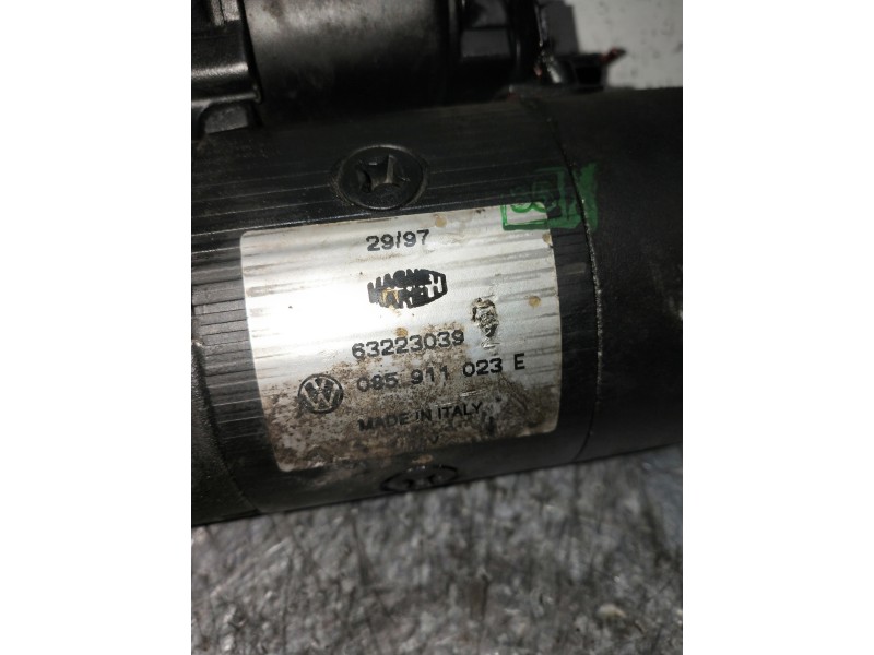 Recambio de motor arranque para seat arosa (6h1) street referencia OEM IAM 63223039  
