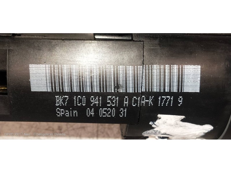 Recambio de mando luces para volkswagen lupo (6x1/6e1) 1.7 sdi referencia OEM IAM 1C0941531A  