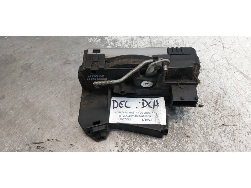 Recambio de motor cierre centralizado delantero derecho para nissan primastar (x..) kombi l1h1 2.7t (6 sitze) referencia OEM IAM
