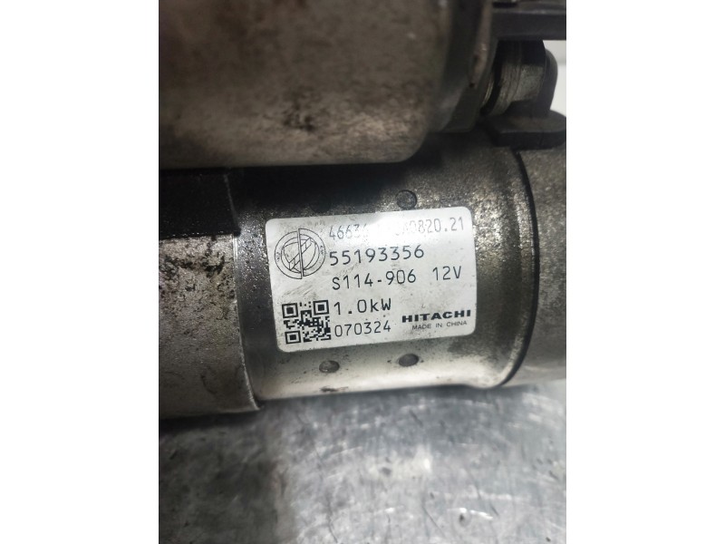 Recambio de motor arranque para fiat grande punto (199) 1.4 16v active referencia OEM IAM 55193336  
