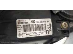 Recambio de faro derecho para volkswagen touareg (7la) tdi r5 referencia OEM IAM 7L6941016BK 3D0909158 89307861 XENON  2
