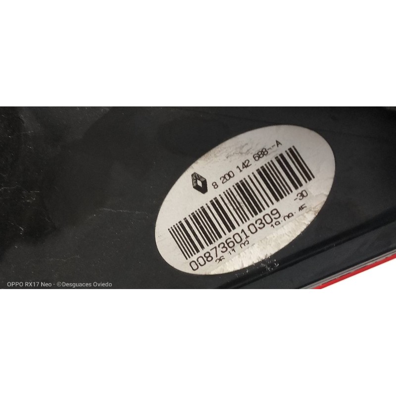 Recambio de piloto trasero izquierdo para renault megane ii coupe/cabrio confort authentique referencia OEM IAM 8200142688A  