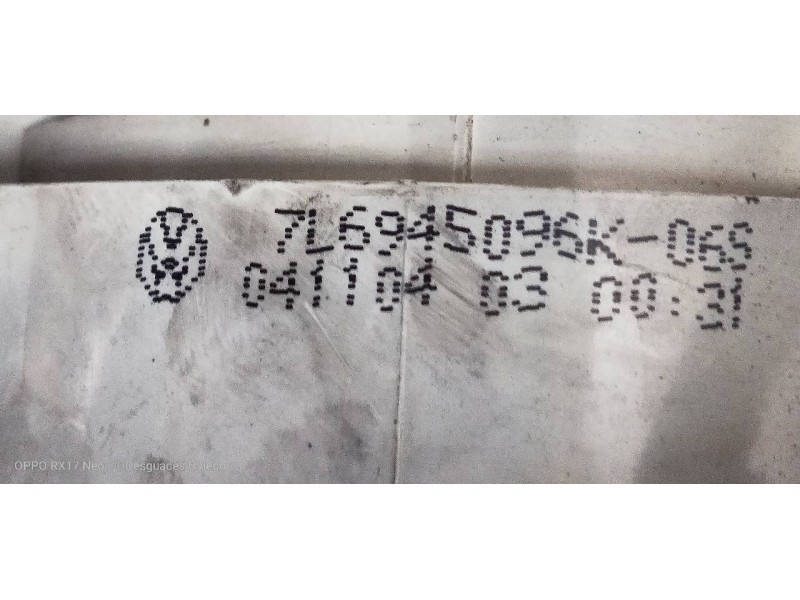 Recambio de piloto trasero derecho para volkswagen touareg (7la) tdi r5 referencia OEM IAM 7L6945096K  