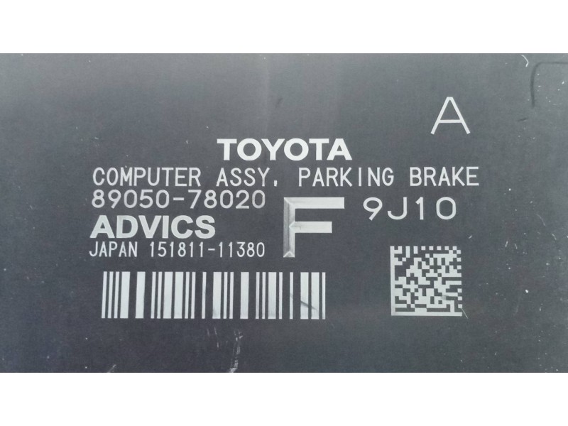 Recambio de modulo electronico para lexus nx 300h 4wd referencia OEM IAM 8905078020 15181111380 