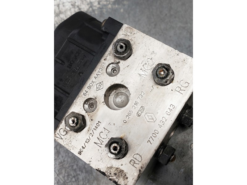 Recambio de abs para renault megane i scenic (ja0) 1.9 d alize referencia OEM IAM 0265216732 7700432643 0273004395