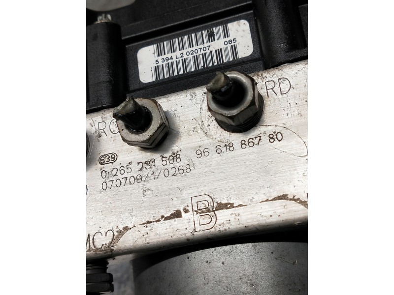 Recambio de abs para citroen c4 berlina collection referencia OEM IAM 0265231508 9661886780 9663345480 0265800406