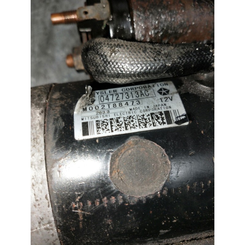 Recambio de motor arranque para chrysler voyager (rg) 2.5 crd se grand voyager 10 millones referencia OEM IAM M002T88473  