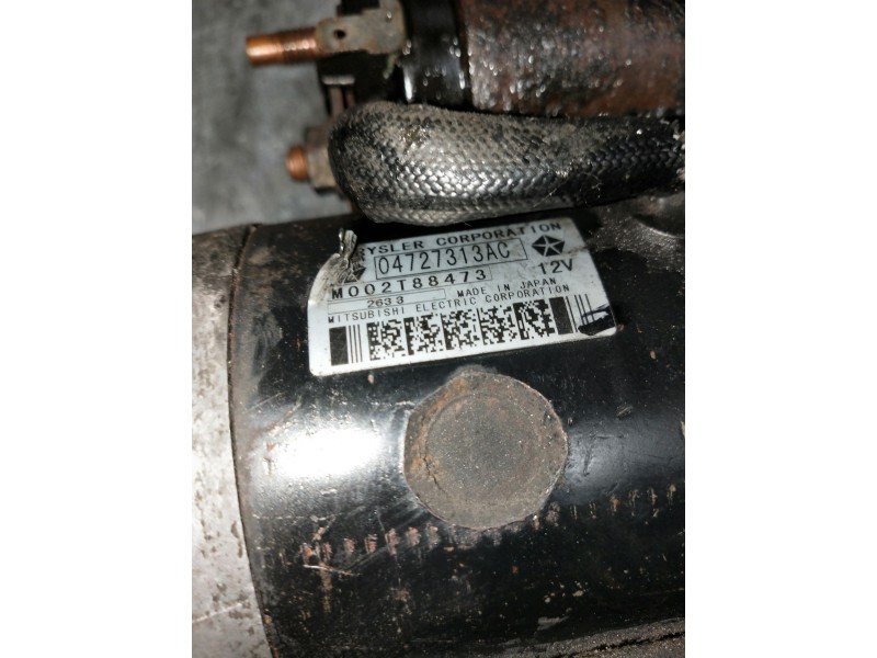 Recambio de motor arranque para chrysler voyager (rg) 2.5 crd se grand voyager 10 millones referencia OEM IAM M002T88473  